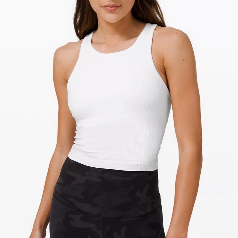 Lululemon - Ebb to Street Cropped Racerback Tank Top